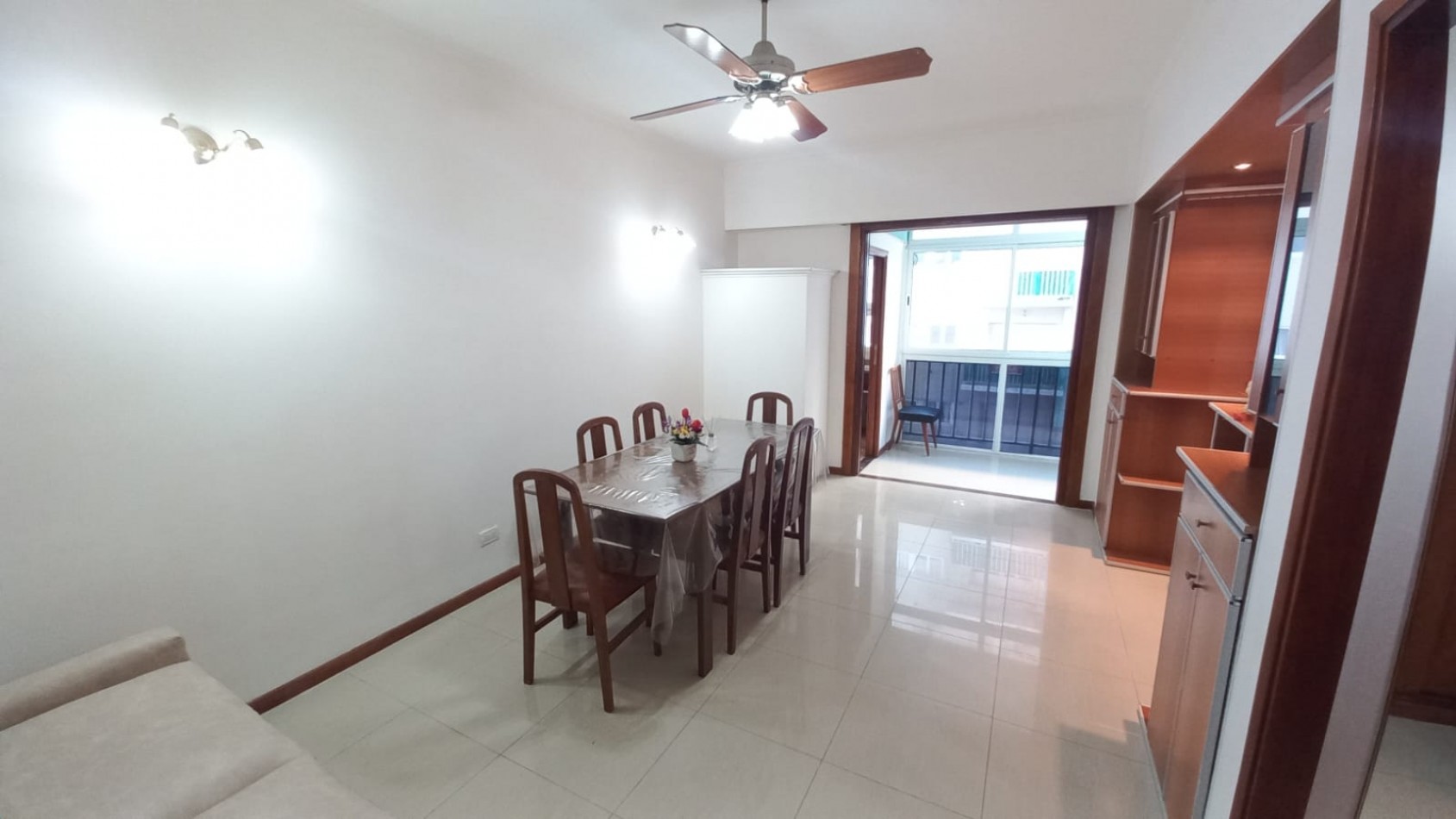 VENTA DOS AMBIENTES CON BALCON CERRADO - PLAZA COLON -