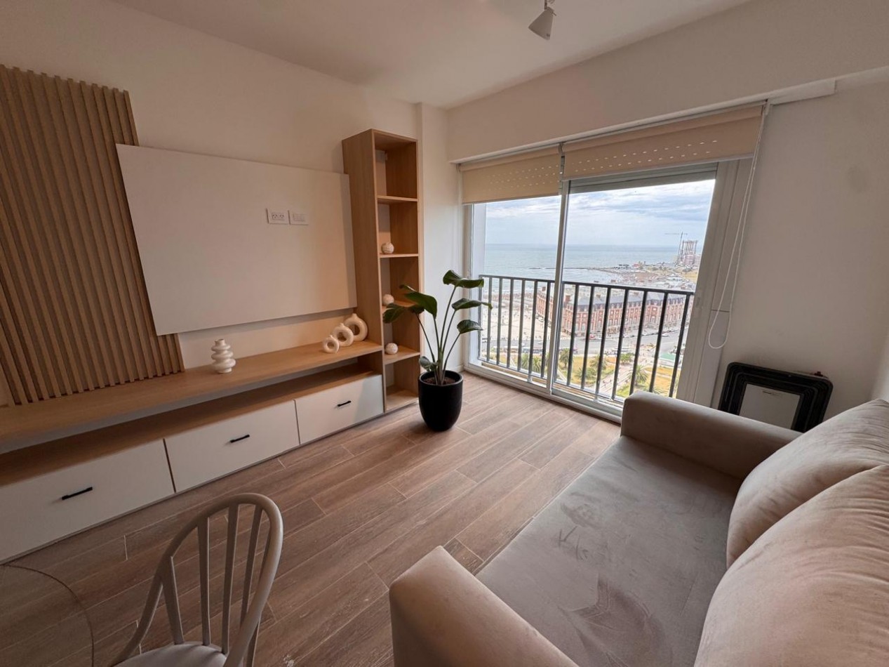 VENTA DOS AMBIENTES CON VISTA AL MAR - PLAZA COLON -